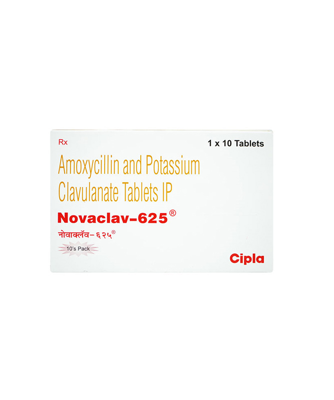 NEXYCLAV TAB 625MG 10S