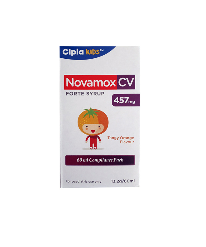 NOVAMOX CV FORTE SYRUP 60ML